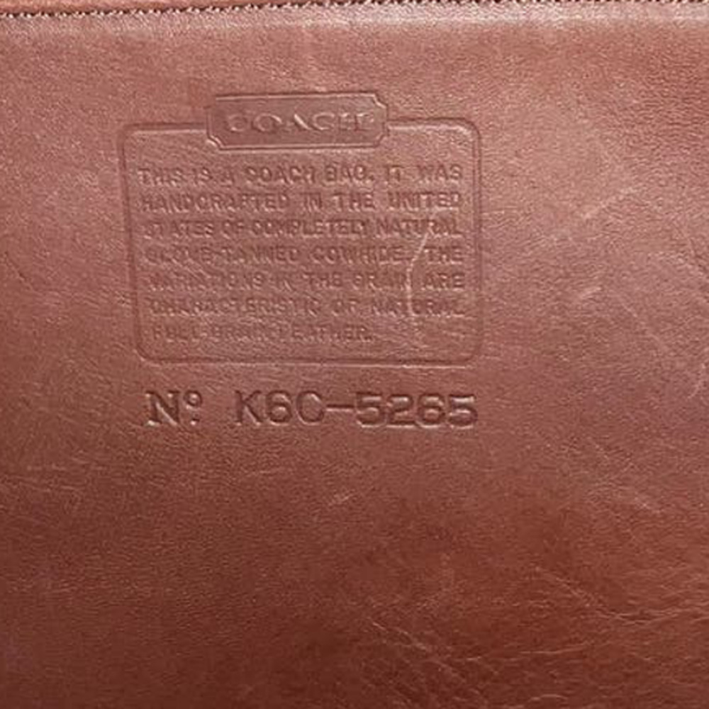 Vintage Coach Lexington Briefcase 5265 Glove-tanned Leather Messenger Laptop Bag - Picture 11 of 16